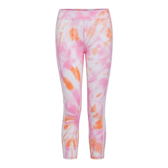 Adidas Girl's Tie Dye Printed 7/8 Leggings XL (16) NWT - Picture 1 of 4